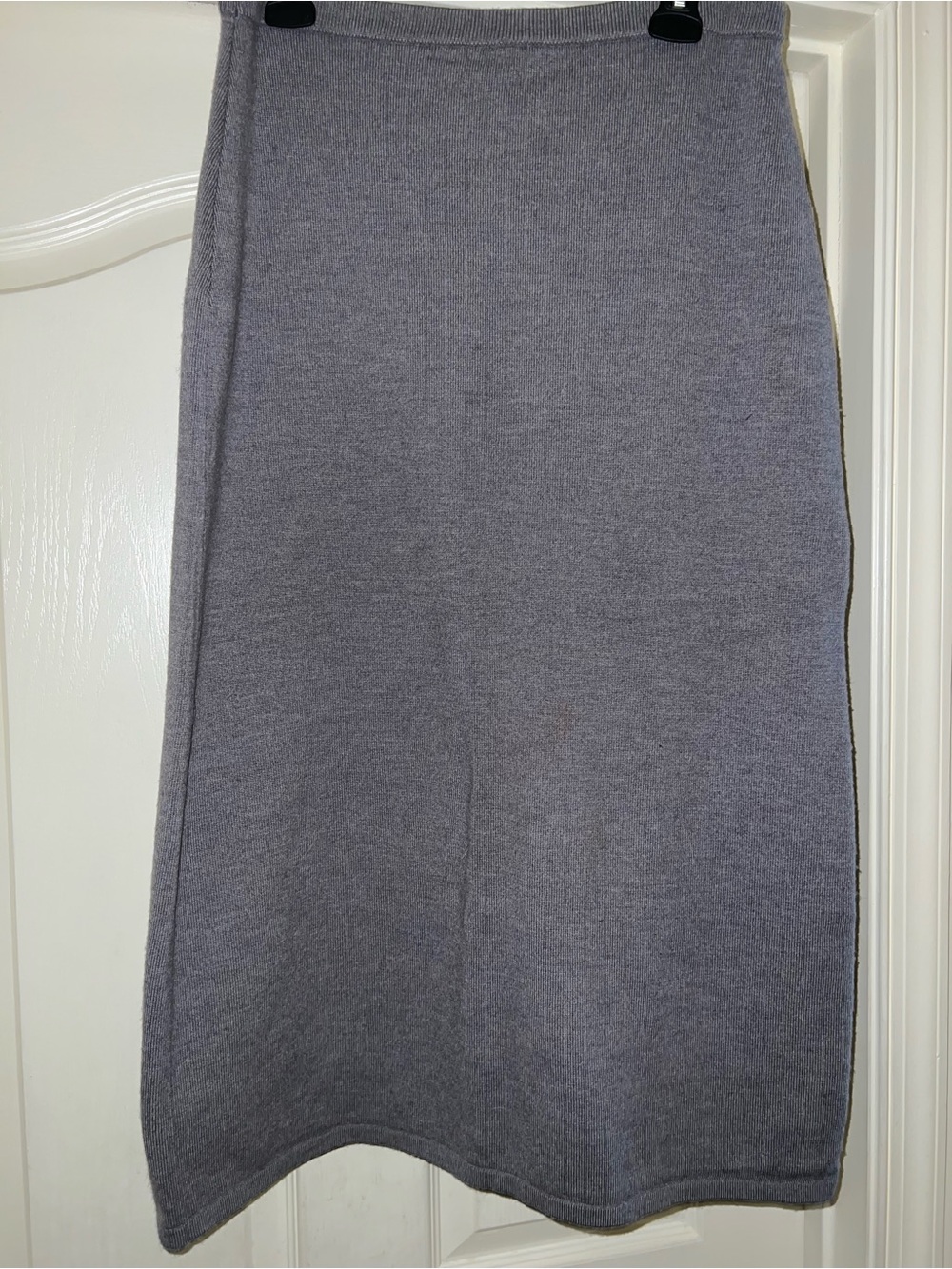 Liz Claiborne Gray Knit Pencil Skirt